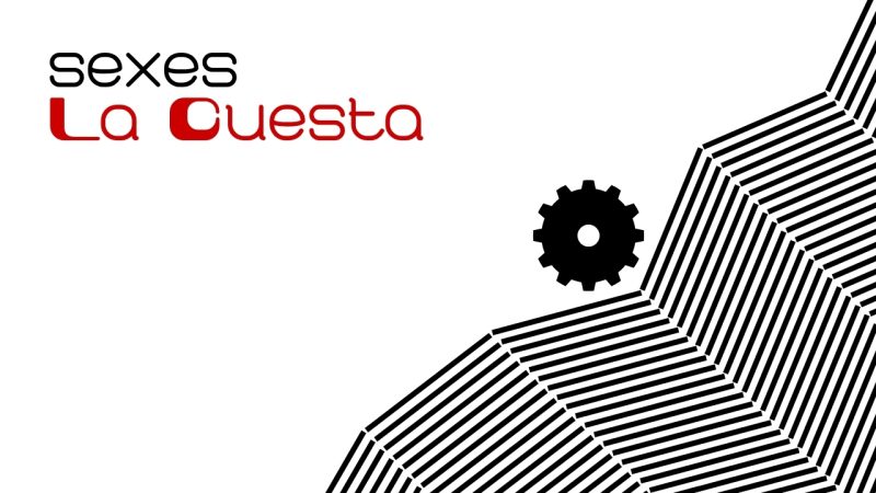 Imagen de portada del sencillo titulado La cuesta, de Sexes.
